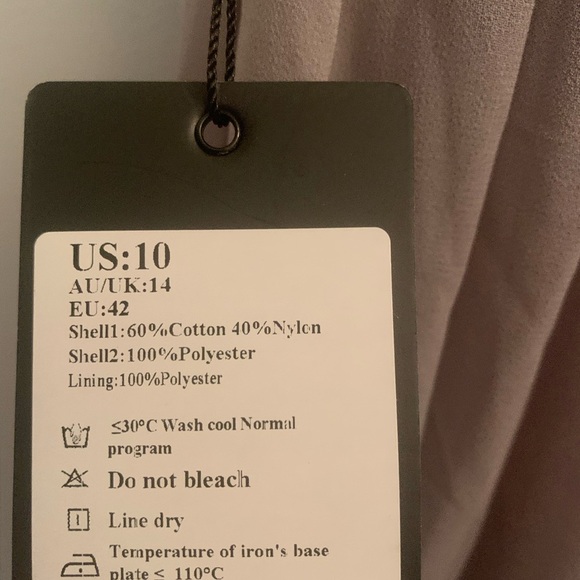 NWT Ever Pretty Gray Pleated Gown Size 10 great for any formal occasion - Picture 8 of 14